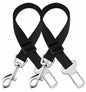 Heavy Duty Nylon Pet Safety Seat Belt Clip Adjustable Dog Vehicle Harness Lead